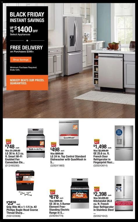 Home Depot Shop Pro Ad | 11/24 - 12/01 2026 | Sale