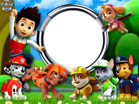 Paw Patrol Design Template Pixiz