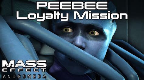 Mass Effect Andromeda Peebees Loyalty Mission A Mysterious Remnant Signal Youtube