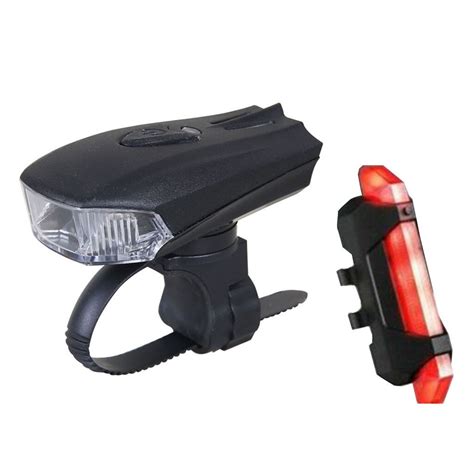 Mah Inductie Fiets Front Light Set Usb Oplaadb Grandado