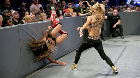 Nikki Bella Naomi Vs Natalya Carmella Photos Wwe