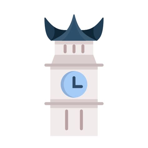Clock Tower Generic Flat Icon