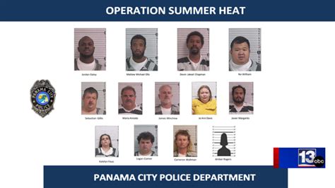 Panama City Police Arrest Over A Dozen Suspects In Undercover Operation