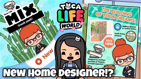 New Home Designer In Toca Life World 😱🤯 Toca Boca New Update