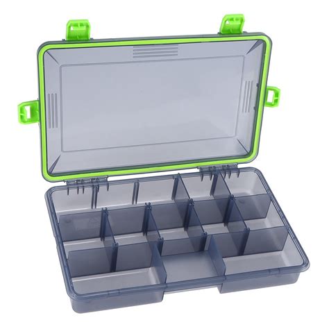 Compartments Waterproof Fishing Tackle Box