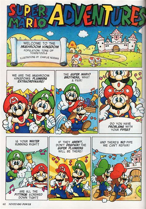 Nintendo Power’s Super Mario Adventures Comic Is Getting A Reprint - My ...