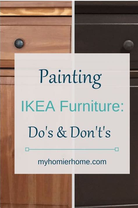 How To Paint Ikea Furniture The Right Way Painting Ikea Furniture Dos