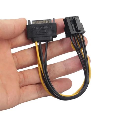 Pin Sata Male To Pin Pci E Power Supply Cable Cm Sata Cable