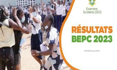 Résultats du BEPC 2023 en Côte d Ivoire voici la liste des admis