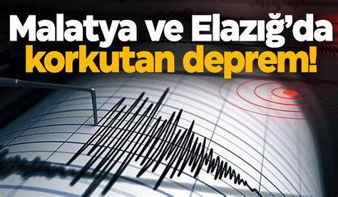 Malatya Ve Elaz Da Deprem Manisa Kulis Haber Son Dakika Manisa Haber