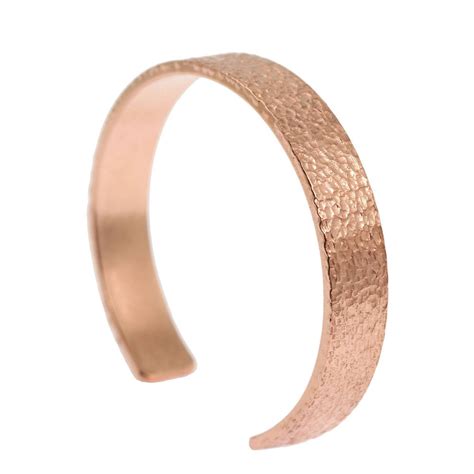Buy 10mm Wide Texturized Copper Cuff Bracelet Solid Copper Cuff