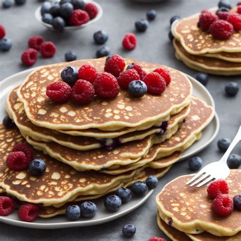 Blueberry And Raspberry Pancake Topping Recipe
