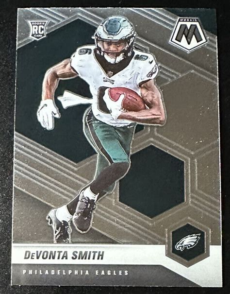 2021 Panini Mosaic DeVonta Smith 305 Rookie Philadelphia Eagles Free