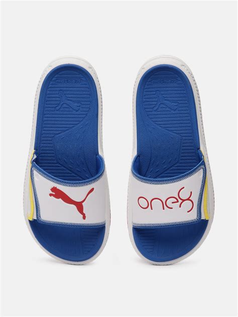 Buy One8 X Puma Brand Logo Print Softride Slide 20 One8 Sliders Flip