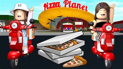 Roblox Como Trabalhar Na Pizzaria Do Bloxburg Youtube