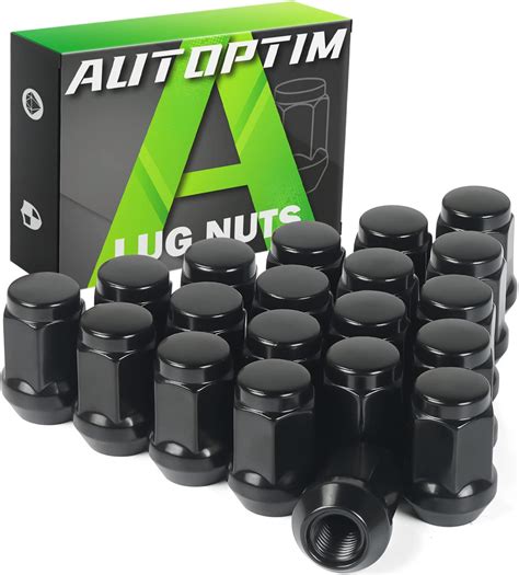 Amazon Wheel Lug Nuts 1 2 X 20 Chrome Bulge Acorn Lug Nuts 1