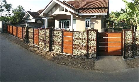 65 Model Desain Pagar Rumah Minimalis Modern Klasik Terbaru Berbagai Type | Dekor Rumah