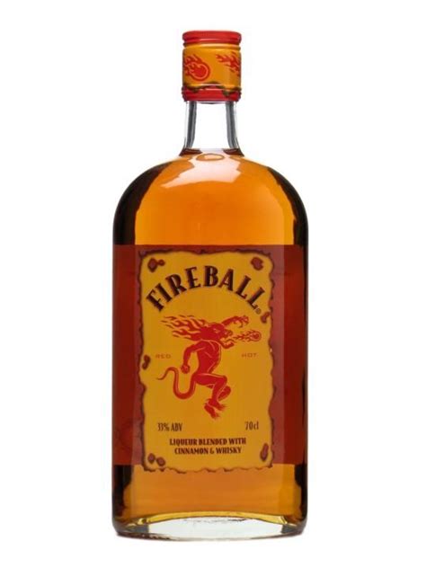 Fireball Cinnamon Whisky Liqueur The Whisky Exchange Fireball