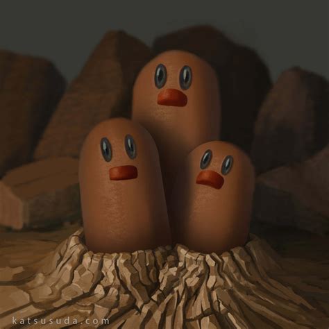 Dugtrio Out Of The Ground