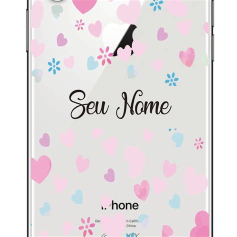 Capinha Capa Case Celular Personalizada Nome Linha 4 Elo7