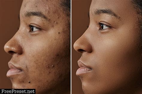 High End Smooth Skin Retouch Photoshop Action