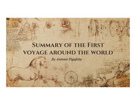 Summary Of The First Voyage Around The World Summary Of The First