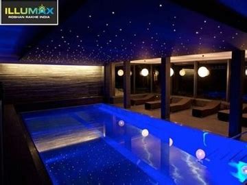 blue swimming pool fiber optic lighting   price  vasai