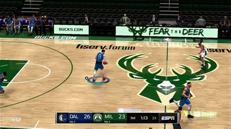 Dallas Mavericks Vs Milwaukee Bucks Pre Season Gameplay Recreated In Nba2k14 Ultra Modded Youtube