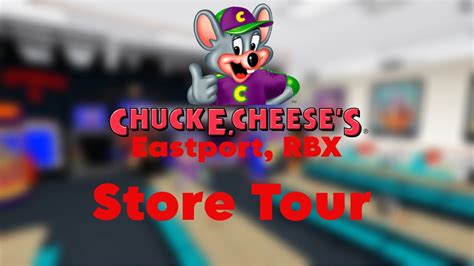 Chuck E Cheese Eastport Rbx Store Tour Youtube