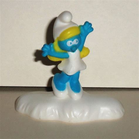 Mcdonalds 2017 Smurfs The Lost Village Movie Smurfette Figure Only