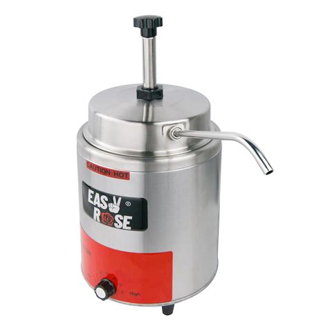 Easyrose Nacho Cheese Dispenser Warmer 35qt Electric Nacho