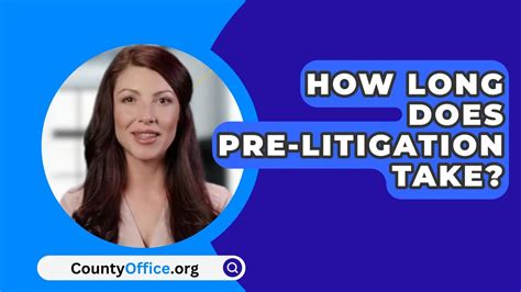 How Long Does Pre Litigation Take Youtube