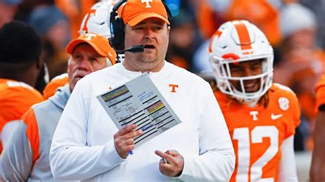 SAD NEWS Josh Heupel Announce That He Is Leaving Tennessee Volunteers