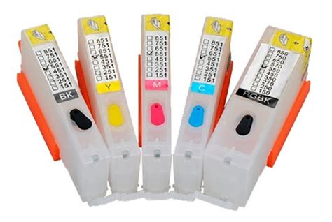 Cartuchos Rellenables 150 151 Para Canon Ip7210 Ip5410 8710 TOCOCOLOR