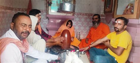 Mahant Jagannath Puri Performed Sawan Pujan And Abhishek With Swami