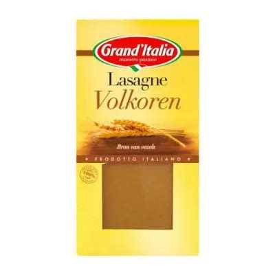 Grand Italia Lasagnebladen Volkoren Product En Prijs Van G Pak