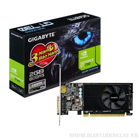 Vga Gigabyte Geforce Gt 730 Low Profile 2gb Gddr5 Vũ Trang Computer