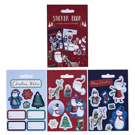 Christmas Mini Sticker Book 1 Anilas Uk