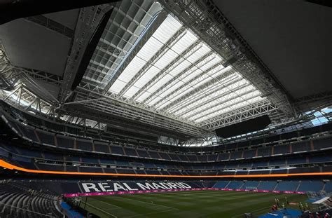 Sneak Peek At Santiago Bernabeu As Renovation Works Almost Over