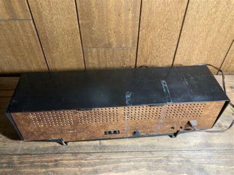 Rare Vintage Onkyo Tube Radio Model Fm 820u Super Deluxe Dual Speakers