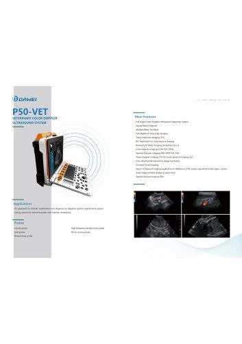 Dawei S1 Vet Portable Veterinary Ultrasound Machine Dawei Veterinary