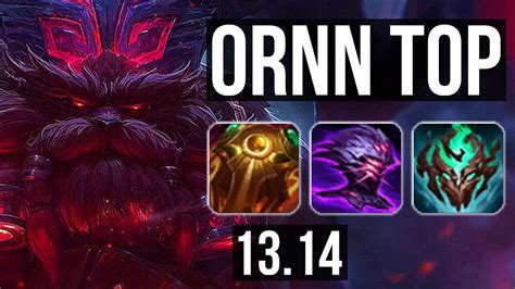 Ornn Vs Malphite Top 9 3 13 Godlike 300 Games Euw Master 13