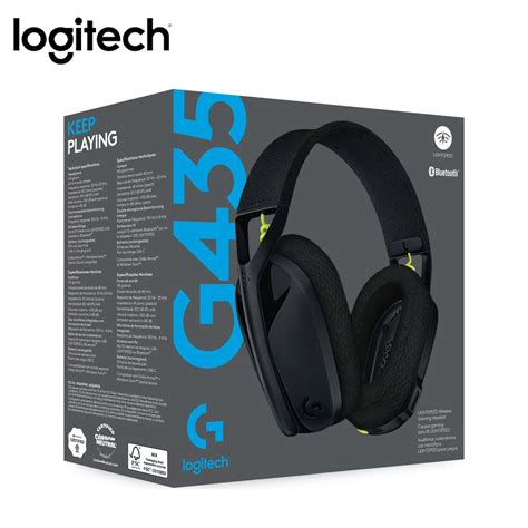 Ripley AUDÍFONOS LOGITECH G G435 BLUETOOTH C MICROFONO 435 NEGRO