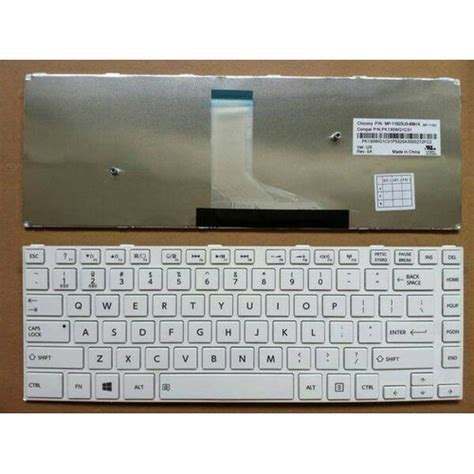 Jual Keyboard TOSHIBA Satellite C40 A C45 A L40 A L45 A PUTIH