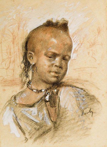 Henri Pontoy Portrait D Enfant Sketches Artwork Art