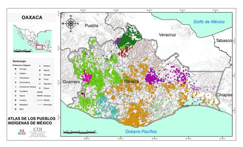 Oaxaca Atlas De Los Pueblos Indígenas De México Inpi