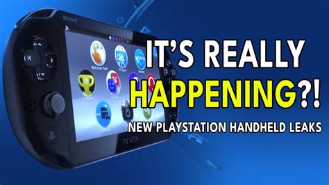 It S REALLY HAPPENING New Playstation Handheld Leaked YouTube