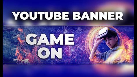 Make This Professional Gaming Banner How To Make Banner For Gaming