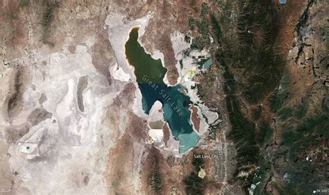 Great Salt Lake crisis: Falling water levels could see toxic dust make ...