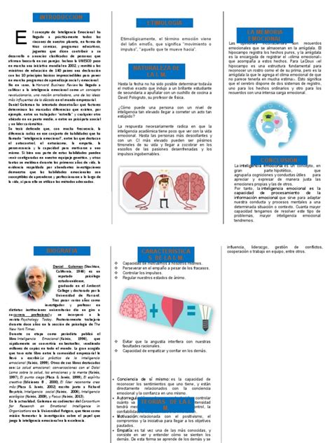 Triptico De Las Emociones 3 Descargar Gratis Pdf Inteligencia